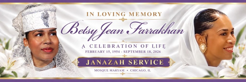Sister Betsy Jean Farrakhan Obituary